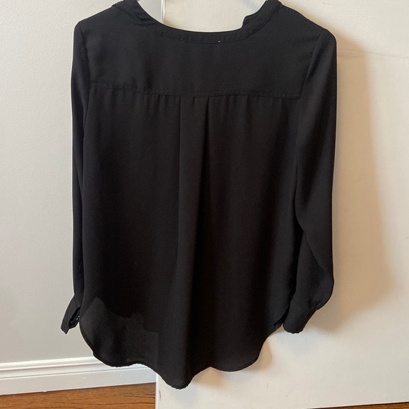 Violet & Claire black long blouse - Picture 3 of 4